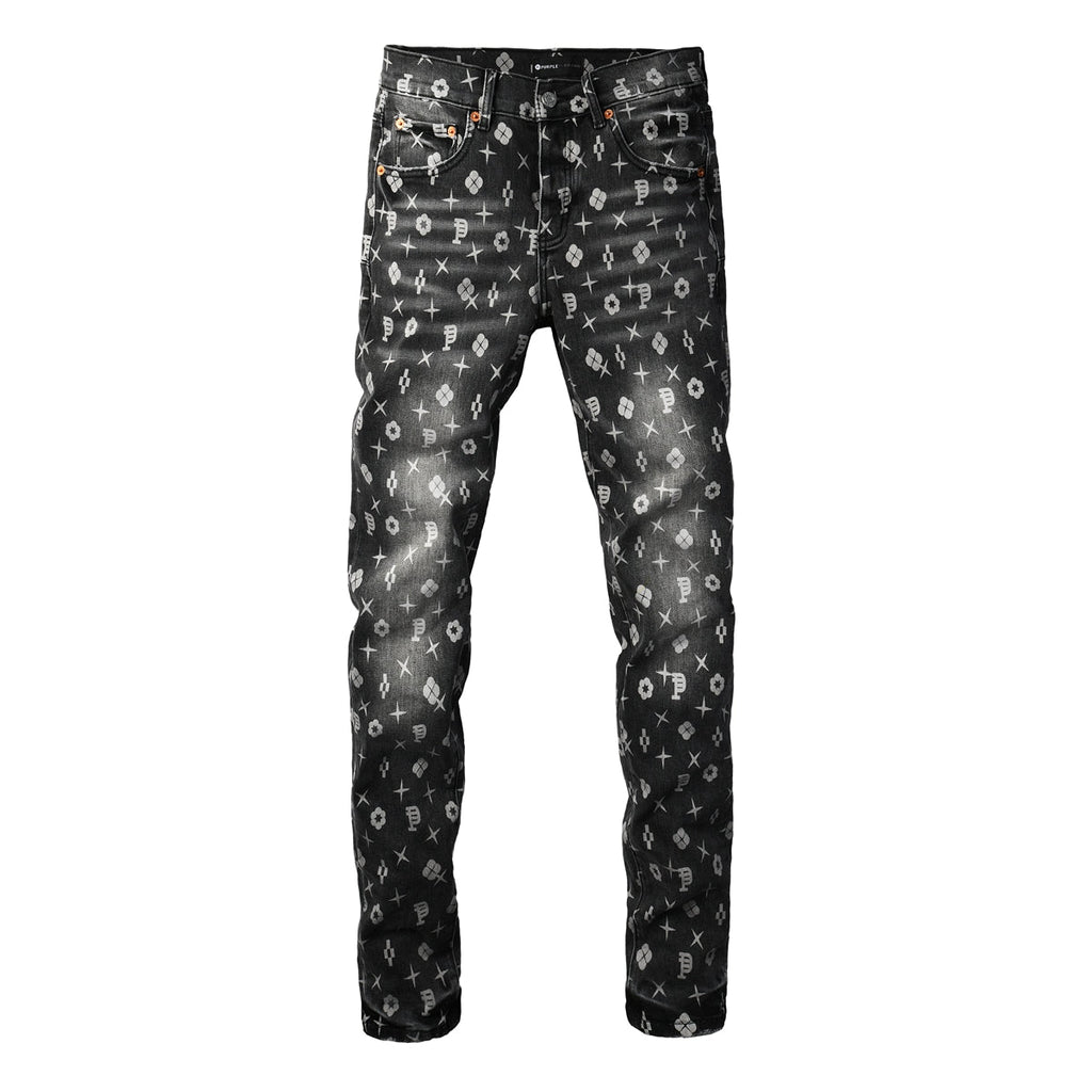 PURPLE  Fashion Jeans 9112