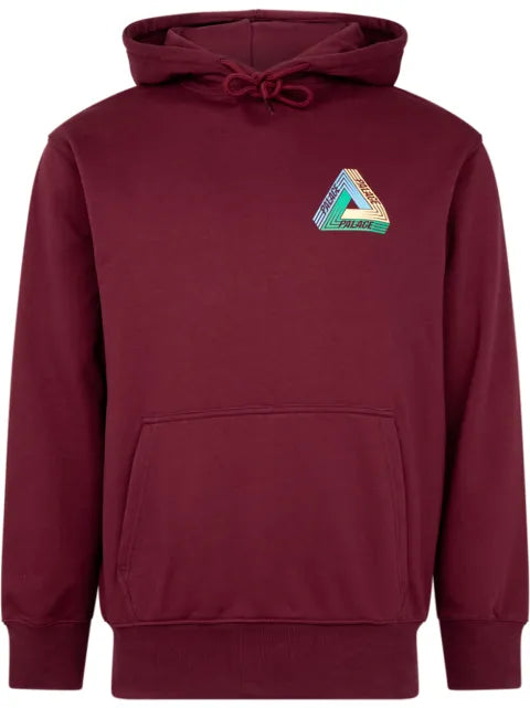Palace Tri-Dart "Burgundy" drawstring hoodie
