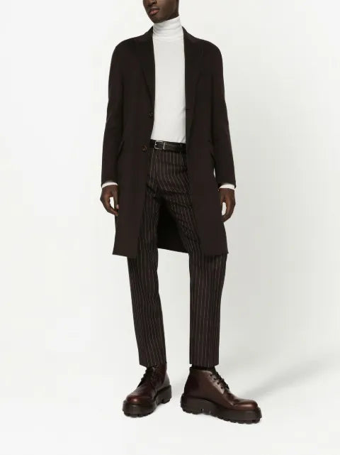 Dolce & Gabbana roll-neck cashmere-silk sweater