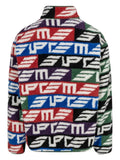 Supreme Geo reversible windstopper fleece jacket
