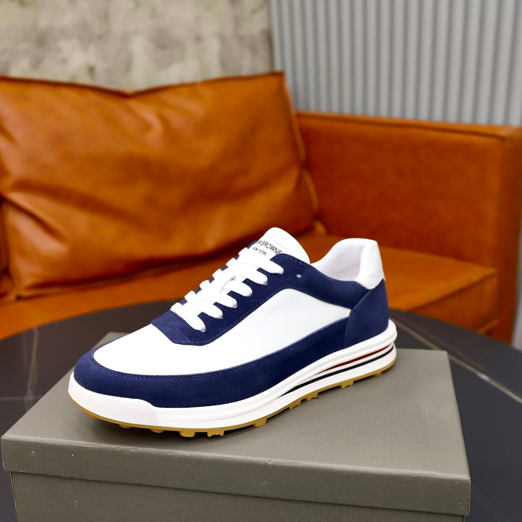 Premium Leather Sneaker — Chunky Sole Edition