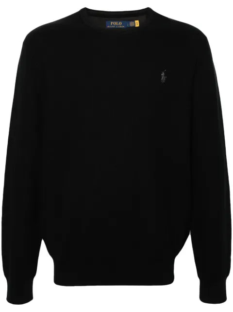 Polo Ralph Lauren embroidered-logo cotton jumper