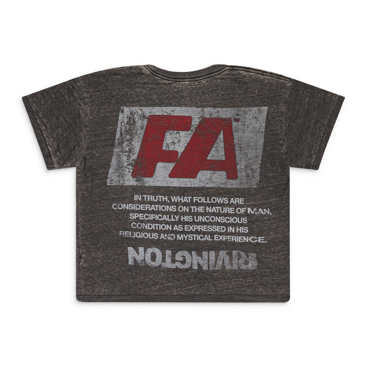 BLACK NATURE OF MAN T-SHIRT