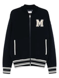 Moncler contrast-panel cardigan