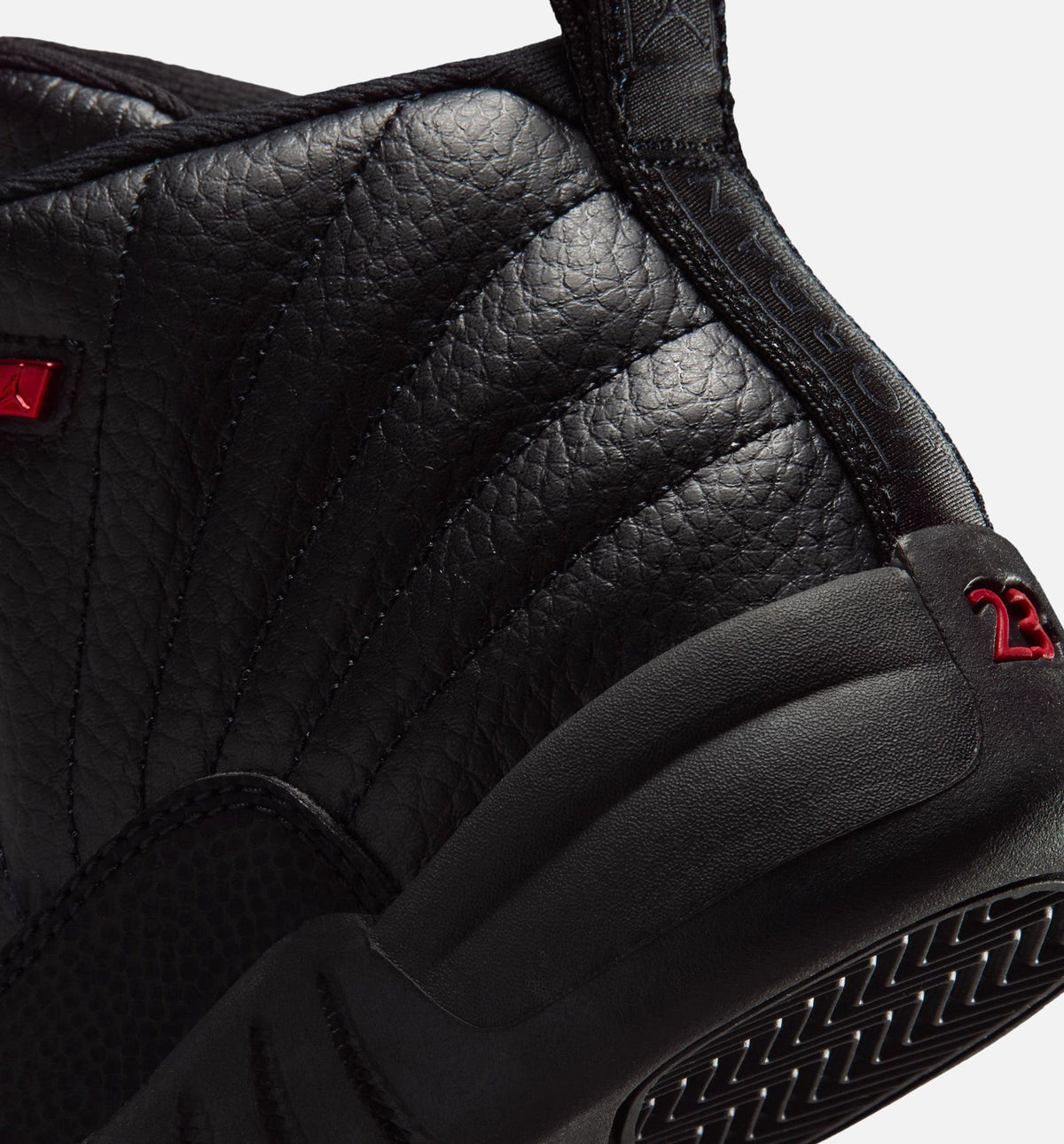 Air Jordan 12 Retro Bloodline Preschool Lifestyle Shoes - Black/Varsity Red