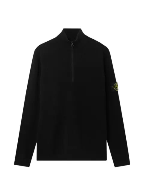Stone Island 5100124 ribbed soft organic cotton jumper