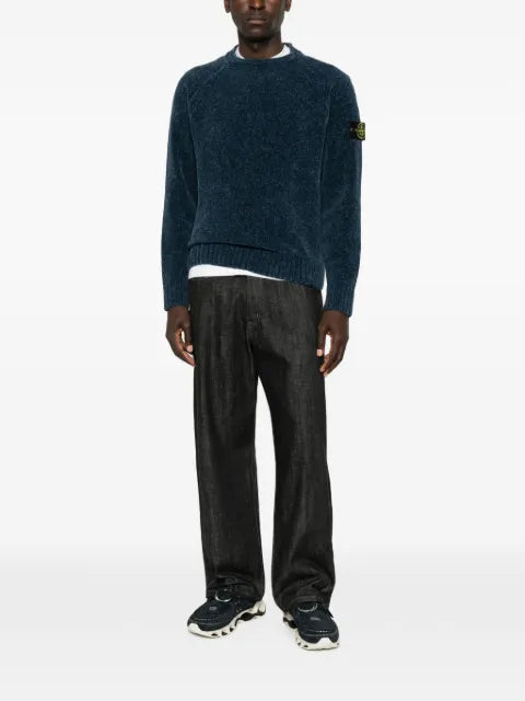 Stone Island 5100013 mouliné cotton chenille sweater