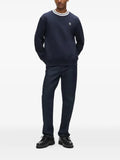 Karl Lagerfeld Ikon striped neck sweatshirt