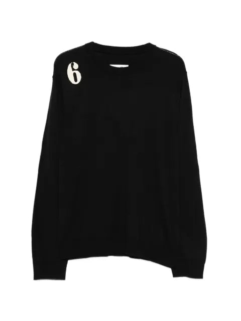 MM6 Maison Margiela Number 6 print sweater