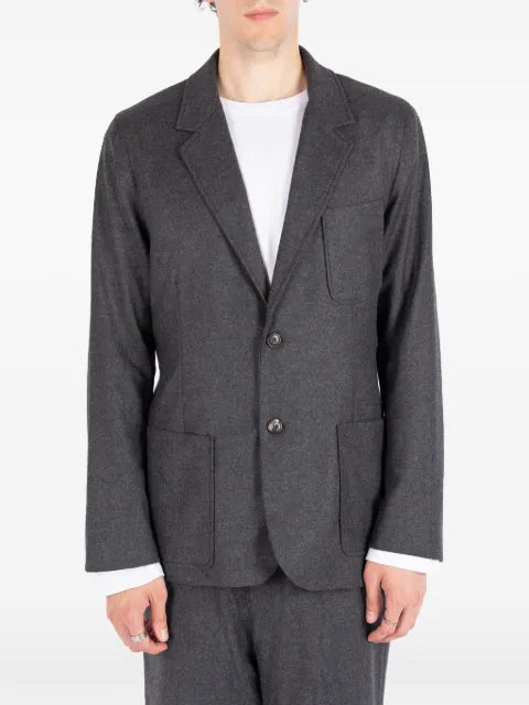 Société Anonyme wool notch-lapel blazer