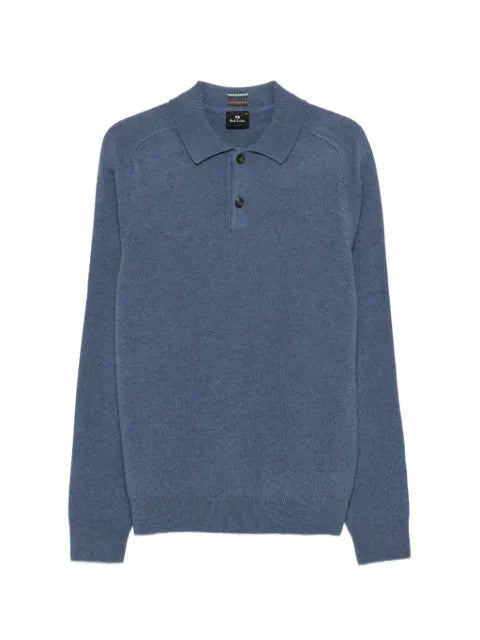 PS Paul Smith merino wool polo sweater