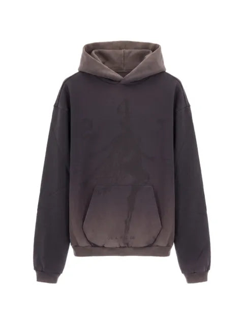 REPRESENT 247 graphic-print fleece-texture hoodie