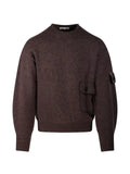 COOR patch-pocket crew-neck sweater
