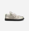 Air Jordan 1 Low SE Metallic Zinc Women's Lifestyle Shoe - Metallic Zinc/Summit White/Velvet Brown