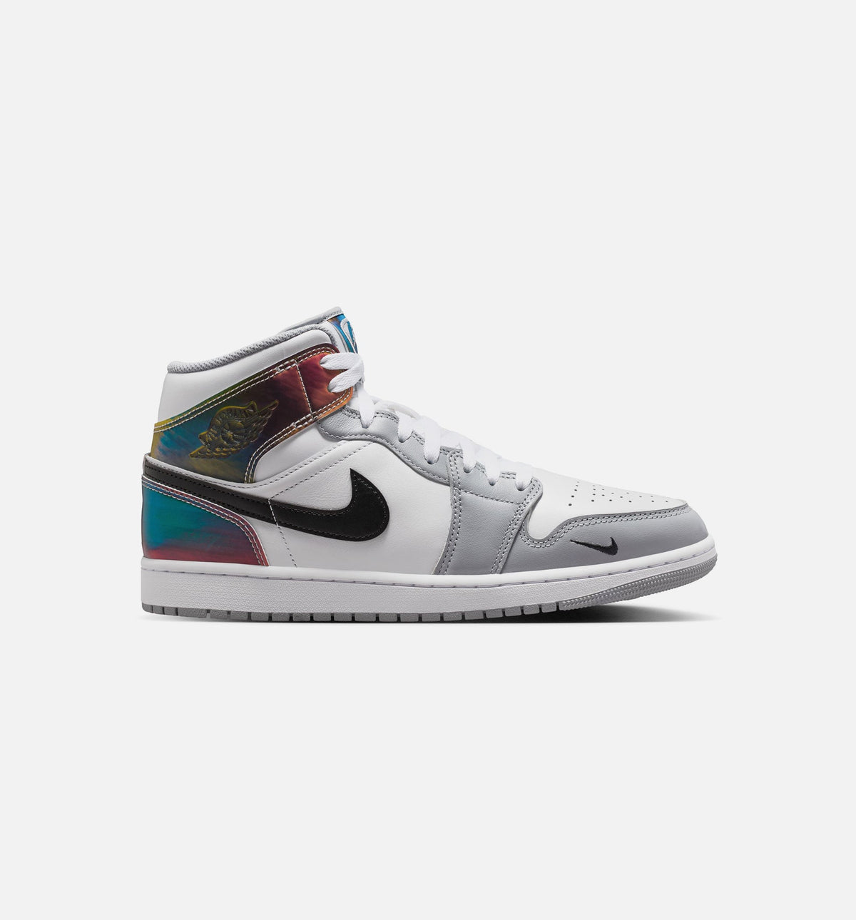 Air Jordan 1 Mid SE Men's – Black/White/Wolf Grey