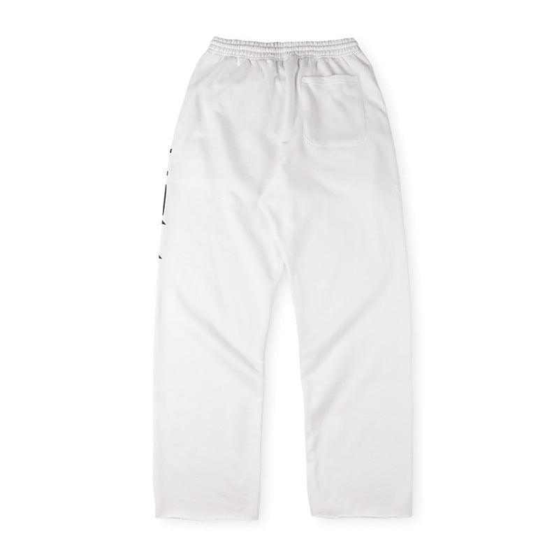 Hellstar Gothic Logo Straight-Leg  Sweatpants