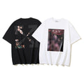 Off-White Letter and Arrow Graphic Short Sleeve Crewneck T-Shirt