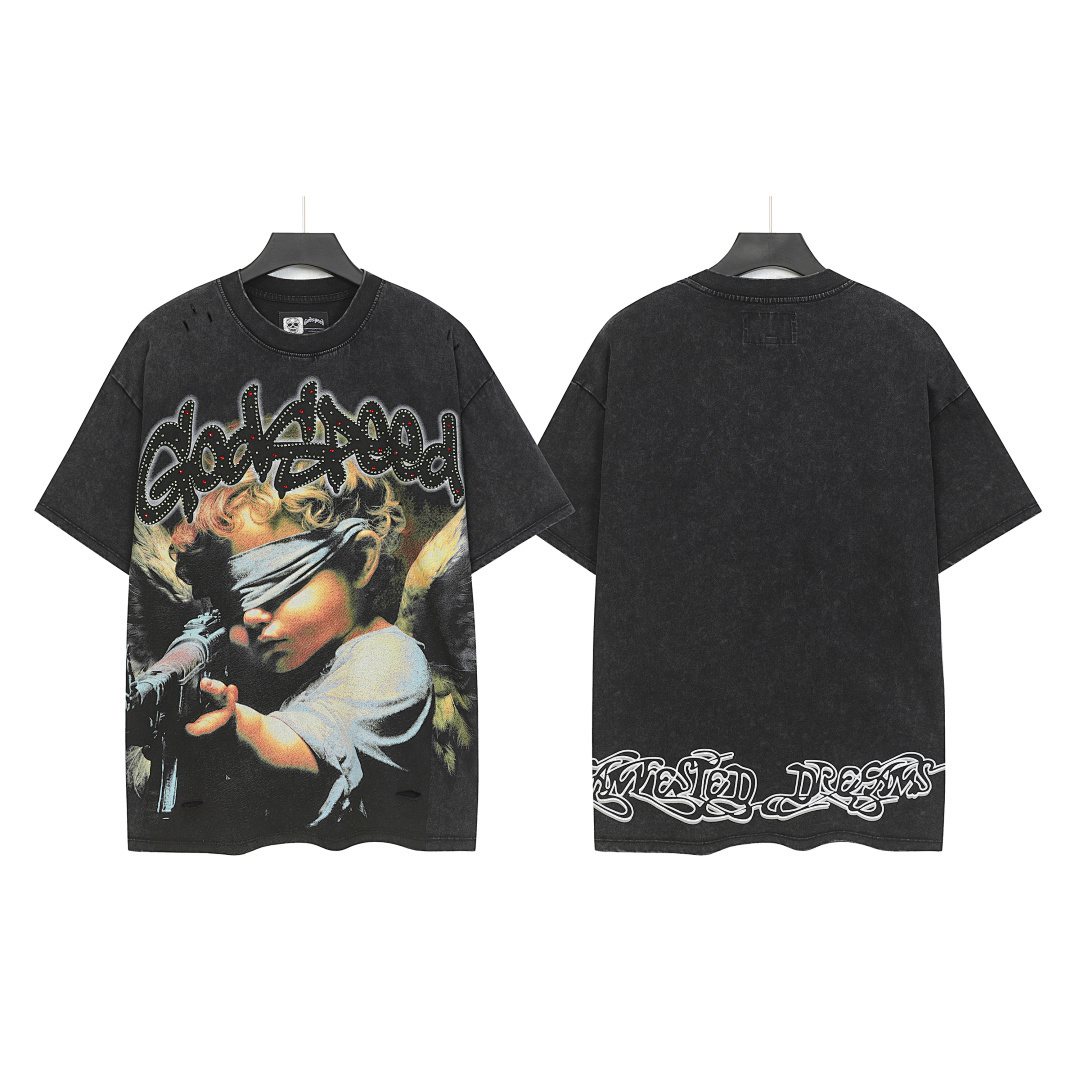 Godspeed Manifested Dreams Angel Graphic T-Shirt
