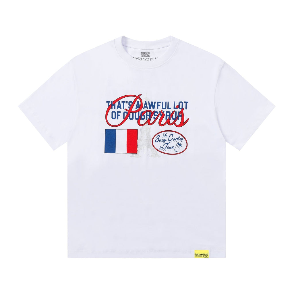 THAT'S A AWFUL LOT OF COUGH SYRUP Eiffel Tower Graphic T-Shirt