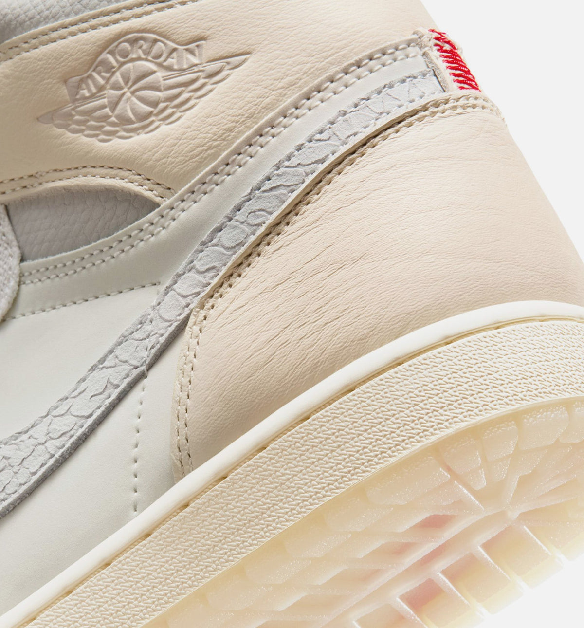 Air Jordan 1 Retro High OG Sail Men's Shoes - Sail University Red Pale Ivory Coconut Milk Phantom