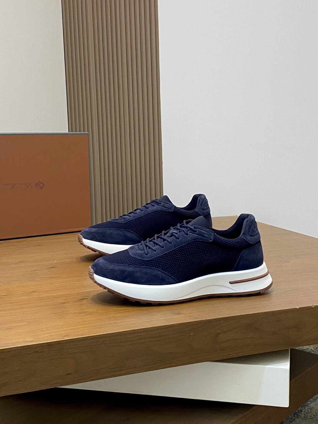 Loro Piana Men's Lace-Up Sneakers