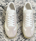 Prada Off-White Beige Low-Top Sneakers