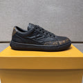 Louis Vuitton Monogram Accent Low-Top Sneakers