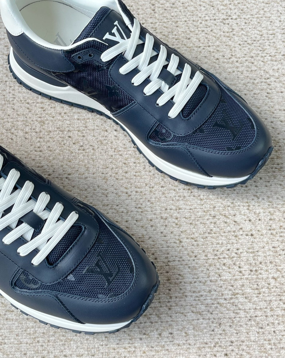 Louis Vuitton Monogram Panel Low-Top Sneakers