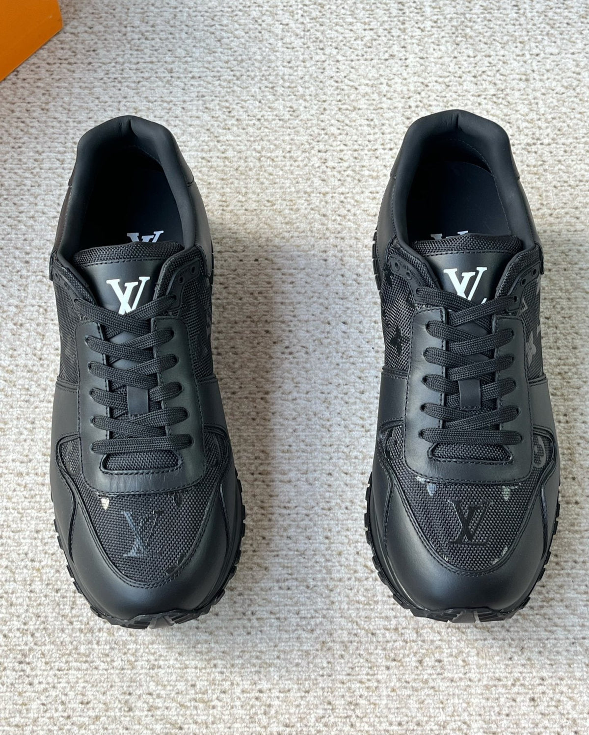 Louis Vuitton Monogram Panel Low-Top Sneakers